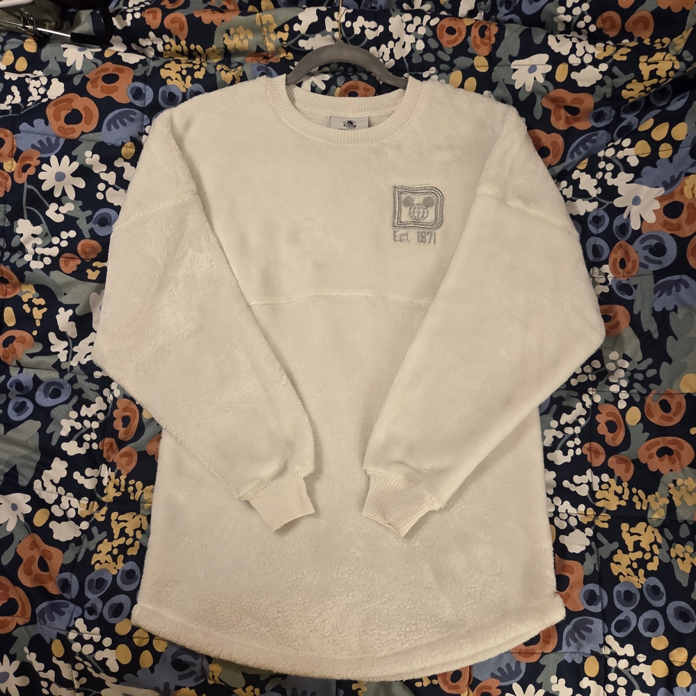 Walt Disney World Spirit Jersey- White With Silver Embroidery